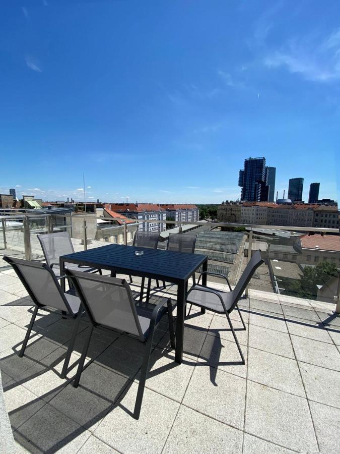 Elegant Duplex Danube Canal Wien Ngoại thất bức ảnh